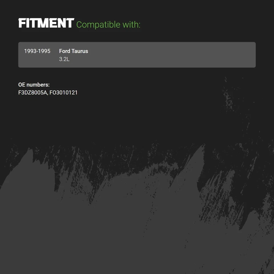 Engine Coolant Radiator For Ford Taurus 1993-1995 F3DZ8005A Foto 1 de 1