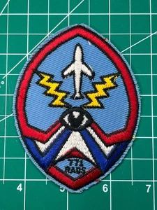 Vintage USAF 771st Aircraft Control & Warning Squadron Patch - Picture 1 of 2
