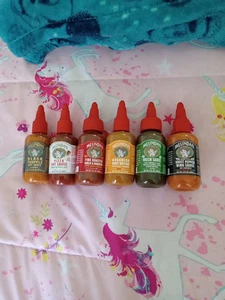 Melinda’s Mini Hot Sauce Variety Pack - 5 Pack 2oz Each HOT Melinda Hot Sauce - Picture 1 of 4