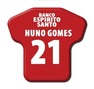 Magnet ähnlich T-Shirt Fußball Saison 2007/2008 Benfica 21 Nuno Gomes - Bild 1 von 9