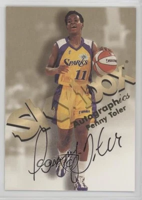 1999 WNBA Hoops Skybox Autographics Penny Toler Auto - Image 1 of 2