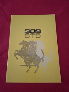 Ferrari 308 Gtb Brochure - Foto 1 di 4