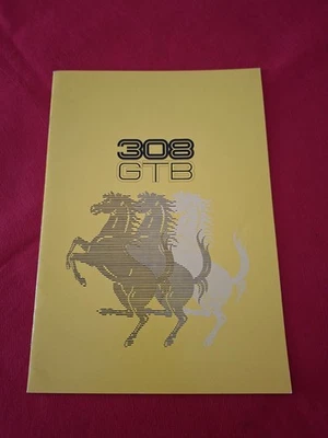 Ferrari 308 Gtb Brochure - Immagine 1 di 4