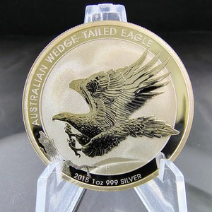 2015-P Australien 1 $ Silber - Wedge Tailed Eagle - 1 Feinunze .999 Feinsilber - Stempelglanz - Bild 1 von 14