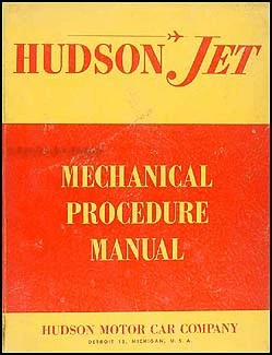 1953 Hudson Jet Механическая Процедура Руководство Оригинальная Ремонтная Мастерская Сервис Винтаж - Изображение 1 из 1