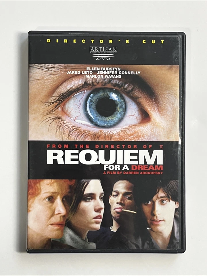 Requiem for a Dream (DVD, 2000) Directors Cut Edition, Tested & Working! - Image 1 of 3