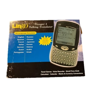 Lingo Voyager 4 Language Talking Translator TTV-4X, 14 Languages - Picture 1 of 2