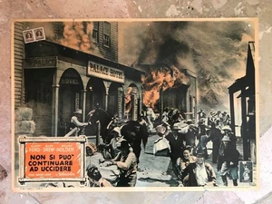 NON SI PUO CONTINUARE AD UCCIDERE Fotobusta cinematografica originale (4) - Picture 1 of 1