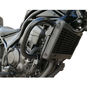 Paramotore protezione motore acciaio nero HONDA REBEL 1100 CMX 1100 C REBEL - Picture 1 of 1