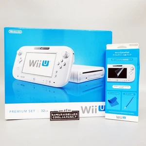 Nintendo Wii U Premium Set Shiro WUP-S-WAFC Konsole Spiel Japan NEU - Bild 1 von 16