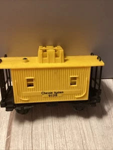 Lionel Spur O Yellow Chassie System 9179 Caboose Made in USA 1976 UNGETESTET - Bild 1 von 7