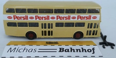 H0 CLASSIC Persil Doppeldecker DE Büssing Bus Berlin BVG Nahverkehr Omnibus H0 1:87 å
