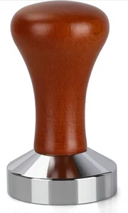 New 51mm Brown Premium Tamper Barista Coffee Espresso Classic Series US Seller - Picture 1 of 10