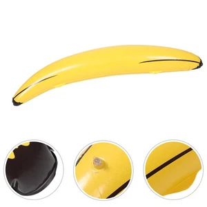  Jumbo Inflatable Banana Balloon - 145cm/57in Banana Plaything For Birthday - Picture 1 of 12