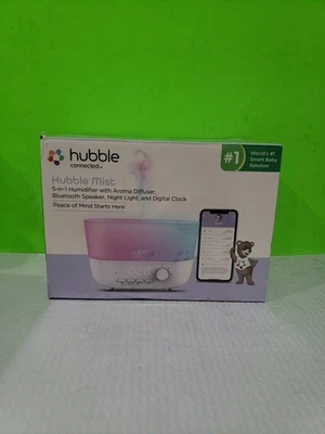 Hubble Mist 5-In-1 Humidifier with Aroma Diffuser Bluetooth Speaker Night Light - Image 1 of 4