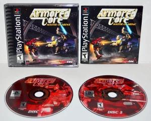 Armored Core: Master of Arena (Sony PlayStation 1, 2000) PS1 PSOne PSX 2 3🔥 - Foto 1 di 11