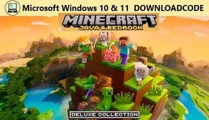 NEU Spiel Minecraft Deluxe Collection für PC Computer Windows 10 11 Game Key NEW - Bild 1 von 12