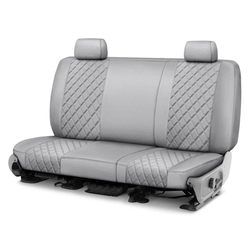 For Toyota Sienna 11-20 FH Group Neoprene 3rd Row Gray Custom Seat Covers Foto 1 de 1