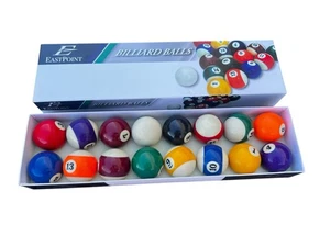 Palline da biliardo East Point palline da tavolo da biliardo - dimensioni standard 2 1/4" - Foto 1 di 5