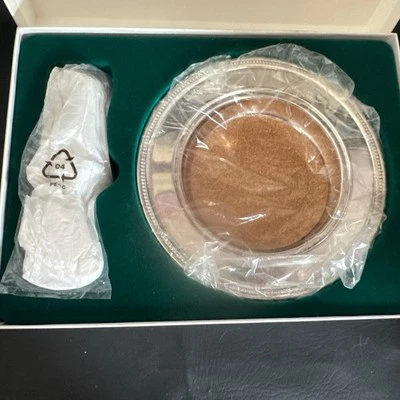 Juego de vino plato de plata Oneida nuevo en caja Foto 1 de 3