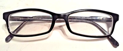 Burberry Eyeglasses Full Rim Black Rectangular Frame Italy B2004 3023 52 16 140 - Image 1 of 4