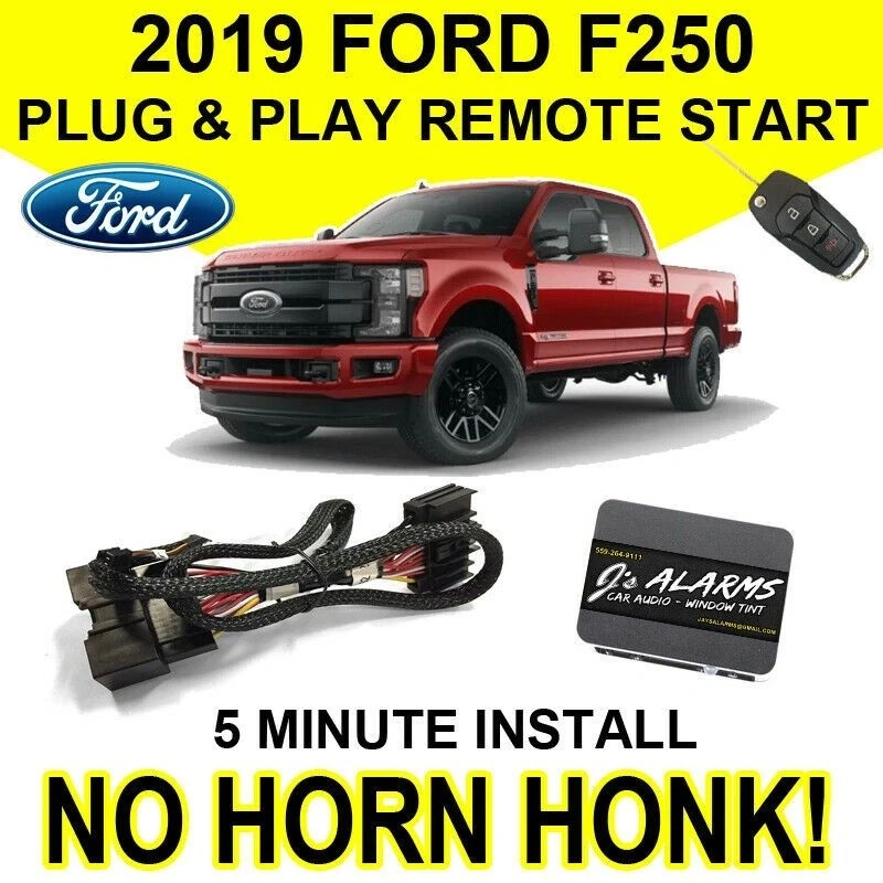 Arranque remoto Plug & Play sin bocina Honk para Ford F-250 F250 Super Duty 2019 FO2N Foto 1 de 1