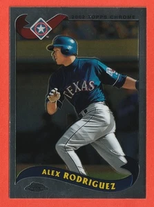 ALEX RODRIGUEZ - 2002 Topps Cromo #640 *Texas Rangers* - Imagen 1 de 2