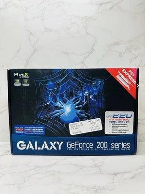 Galaxy NVIDIA GeForce 210 512MB DDR2 PCI Express x16 Graphics Card - Image 1 of 4