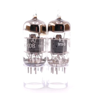Two Awesome GE 6U8A Tubes NOS NIB Match Construction GM% 95/103 96/103 AMPLITREX - Picture 1 of 3