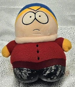South Park Cartman 1998 Plüsch 8 Zoll groß beschädigte abblätternde Füße - Bild 1 von 4