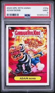 GARBAGE PAIL KIDS 2020 35th Anniversary #93a Adam Bomb PSA 9 (Pop 11) - Bild 1 von 2