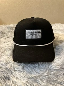 Lunazul Tequila Logo Trucker Hat Black Mesh Snap back Adjustable Baseball Cap - Picture 1 of 5