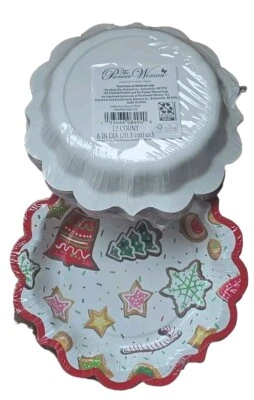 Mujer Pionera ~ LANZAMIENTO DE GALLETAS ~ 8" Diámetro ~ Platos de postre de papel ~ 24 unidades Foto 1 de 4
