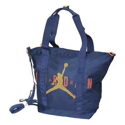 Bolso de Mano Jordan Jumpman Unisex con Cremallera - Azul/Dorado/Coral - 9A0520-U9J Foto 1 de 4
