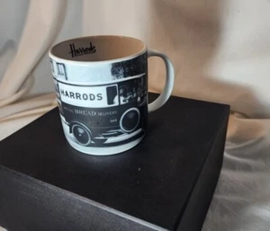 HARRODS Knightsbridge Mug London Souvenir  - Picture 1 of 5
