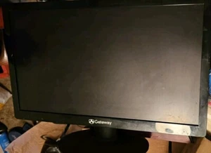 GATEWAY HX1953L 20" Widescreen LCD VGA DVI Monitor Black - Picture 1 of 6
