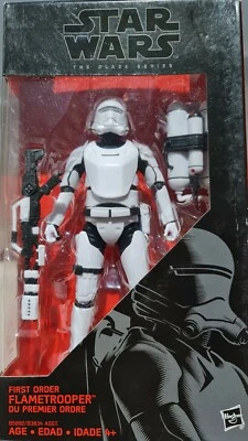 Star Wars Black Series #16 Flametrooper 6 Inch New in Box Free Ship - Image 1 of 4