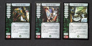 Battletech CCG Commander's Edition Basic Support Set 9x Assembly - Picture 1 of 1