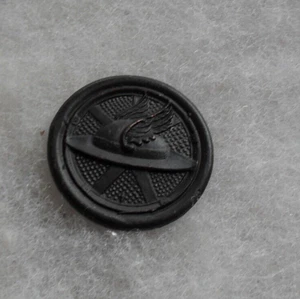WWI FRENCH MADE MTC EM COLLAR BRASS MINT BZI PIN BACK - Picture 1 of 2