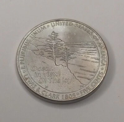 2005  P Lewis And Clark Expedition- Proof Ocean View.  Proof UNCIRCULATED N128 - Image 1 of 2