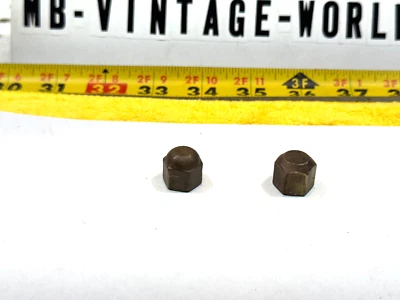 Mercerdes 59-71 W111,W112,W110 KUHLMEISTER AC unit YORK compresser BRASS 2 Caps - Image 1 of 4