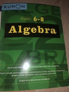 Algebra by Kumon (2016, Trade Paperback) - Picture 1 of 2