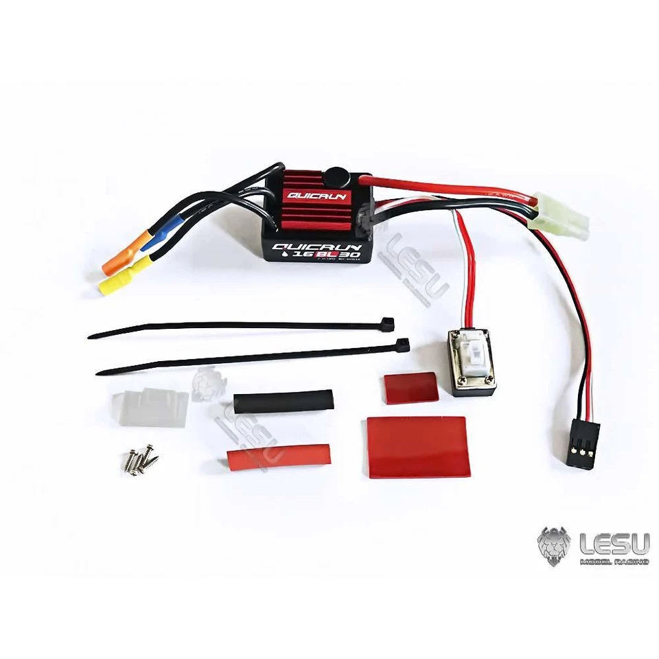 RC Car 30A ESC Brushless for Tamiya 1/14 Tractor Trailer Truck Electronic Parts - Image 1 of 1