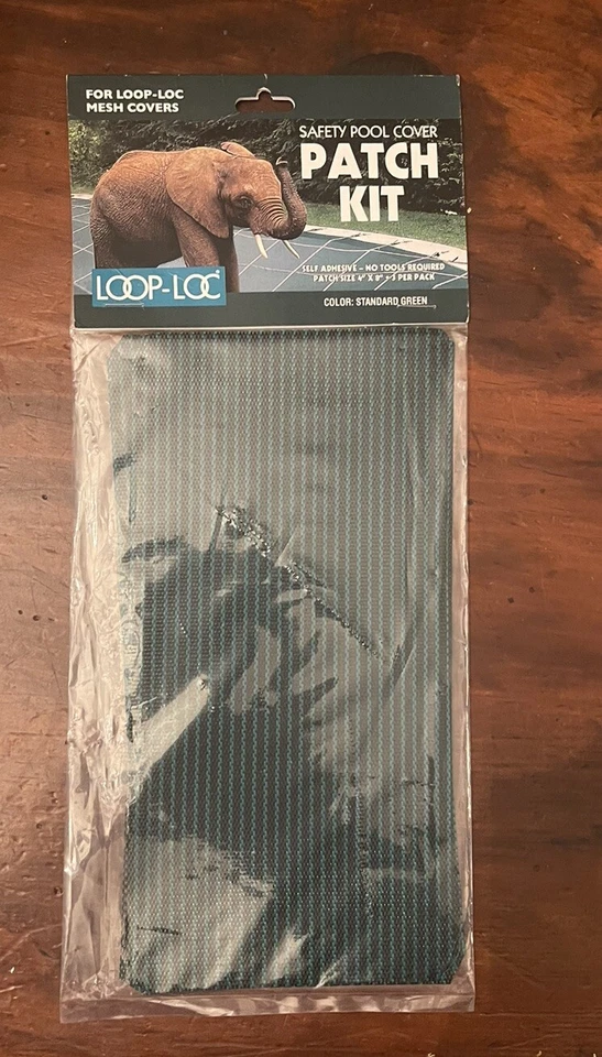 LOOP-LOC Patch Kit 3m Mesh Black - 3 Pack