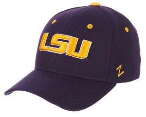 GORRA ESTILO ZEPHYR DH LSU LOUISIANA ST. TIGERS NCAA PÚRPURA TALLA TAMAÑO ZEPHYR DH ¡NUEVO! - Imagen 1 de 9
