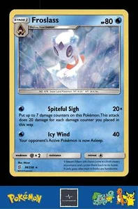 2019 Pokemon SM Unified Minds 38/236 Froslass Holo - Bild 1 von 3