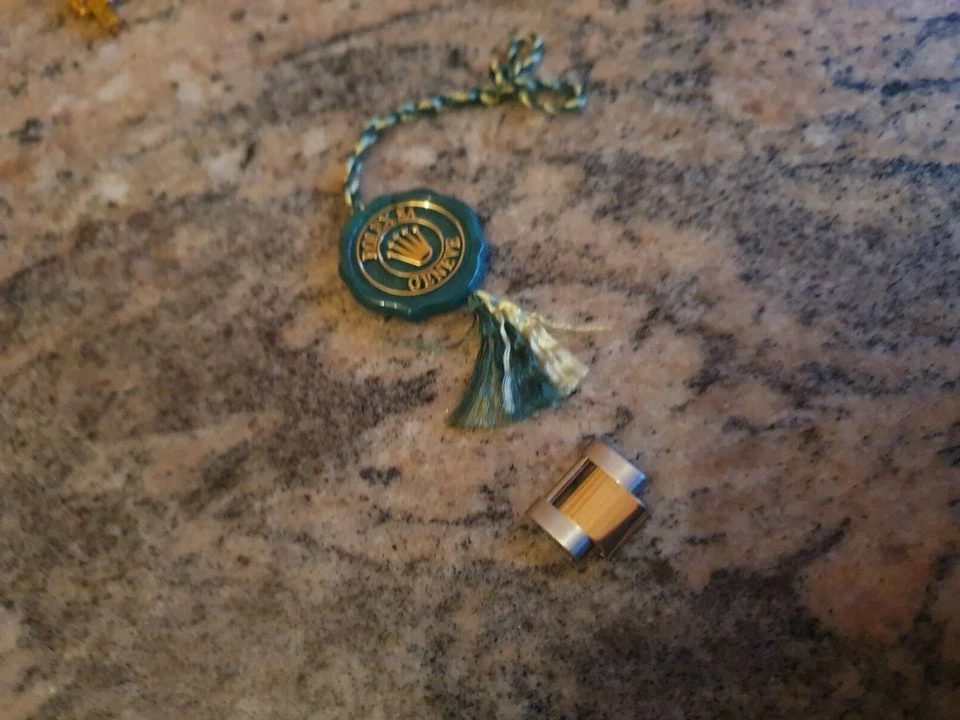 Rolex Submariner Oyster Part ouro 18K relógio sólido link 100% genuíno. - Imagem 1 de 4