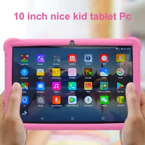 10" Kids Tablet PC Android WIFI Dual Camera Quad Core 2GB RAM 32GB ROM - Picture 1 of 29