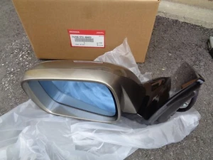 NOS HONDA 76250-STX-A04ZV 2009 ACURA MDX SIDE MIRROR LH DRIVER MOCHA NEW OEM - Picture 1 of 6