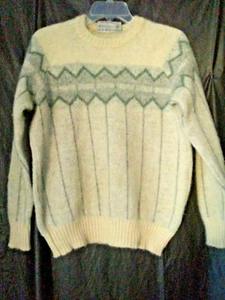 Maglione pullover vintage Samband of Iceland da uomo S pura lana S S SCOLORIMENTI - Foto 1 di 12